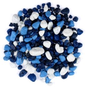 Akváriumi Kavics Kék Lagúna 1kg