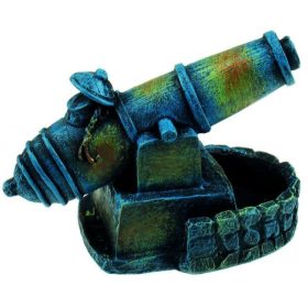 Akváriumi Decor Ágyú 9x7x7cm Halaknak Tatrapet