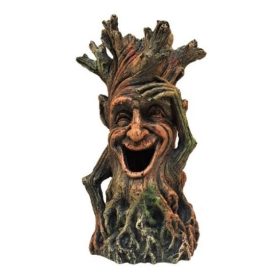 Akvárium Dekor Mosolygó Fa 11x12cm Tatrapet