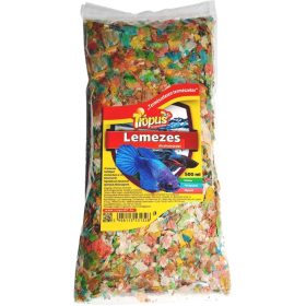 TRÓPUS Lemezes Díszhaleledel 500ml 50g