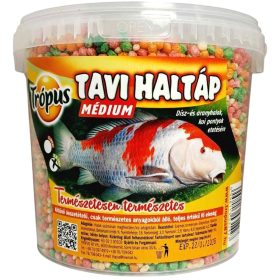 TRÓPUS Tavi MÉDIUM Aranyhaltáp 2,6L Vödrös