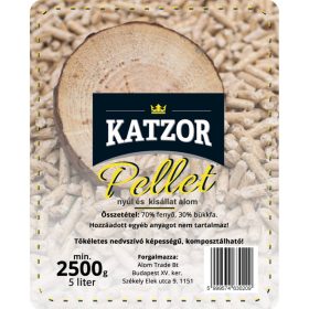 KATZOR fapellet alom 5l ~2500g