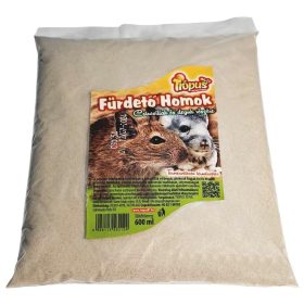 Trópusi csincsilla,degu fürdető homok 600ml