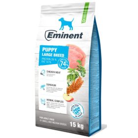   Eminent Dog 15+2kg Puppy Large Breed  Prémium Száraztáp +Prebiotikum