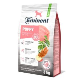 Eminent Dog 3kg Puppy  Prémium Száraztáp +Prebiotikum