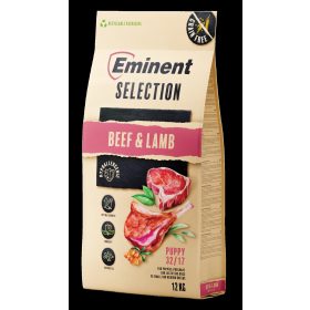   Eminent Dog 12+2kg Selection Puppy Beef&Lamb  Grain Free, Hipoallergén, Gabonamentes, Gyógynövény-komplexummal