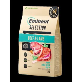   Eminent Dog 2kg Select. Puppy LarBeef&Lamb  Grain Free, Hipoallergén, Gabonamentes, Gyógynövény-komplexummal