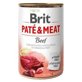 Brit Paté & Meat 400g Konzerv Beef Kutya 6db/#