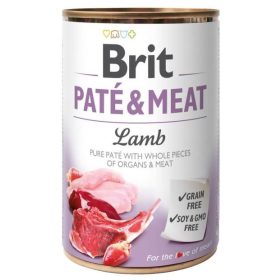 Brit Paté & Meat 400g Konzerv Lamb Kutya 6db/#