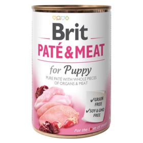 Brit Paté & Meat 400g Konzerv Puppy Kutya 6db/#