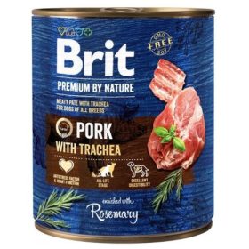 Brit Premium 800g Pork With Trachea konzerv 6db/#