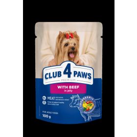 C4P Kutya Adult Alutasakos 24x100g Marha Zselés