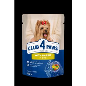 C4P Kutya Adult Alutasakos 24x100g Nyúl Szósz