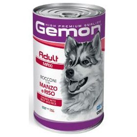 Gemon Dog 12x1250g Maxi Adult MARHA Rizs Konzerv