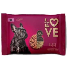 My Love Kutya 4x100g Pulykás Alutasak