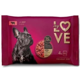 My Love Kutya 4x100g Marhás Alutasak