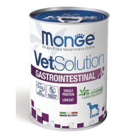   MongeDOG 12x400g VetSol. Gastrointest. single protein, Zsírszegény Konzerv