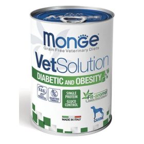 MongeDOG 12x400g VetSolution Diabetic monop. Obesty Konzerv