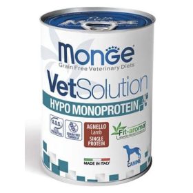   MongeDOG 12x400g VetSolution Bárány Hypo Monoprotein Konzerv

