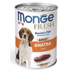 MongeDOG 24x400g Fresh Adult Kacsa konzerv 