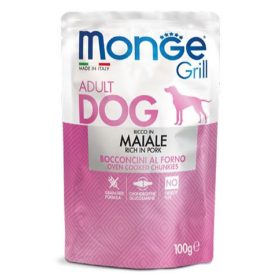 MongeDOG A.tasak 24x100g GRILL Sertés