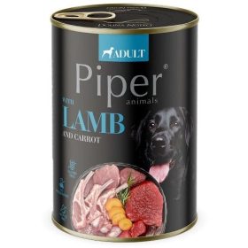 PIPER 400g Bárány Répa Konzerv Adult Kutya Barnarizs