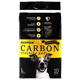   Puppies CARBON L 60x60cm premium pelenka 10db feromonos, Aktív szénnel