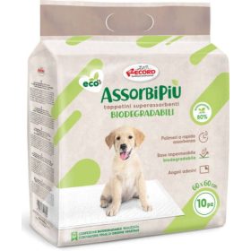  ECOzöld AssorbiPiu 14502 60x90cm 10db Biológiailag lebomló Kutyapelenka