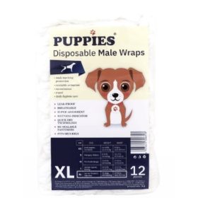 Puppies KAN XL kutya Pelenka MALE wraps 68,5-78,7cm, 12db