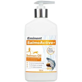   Eminent SalmoActive+ 500ml Lazacolaj Q10 koenzimmel és kókuszolajjal