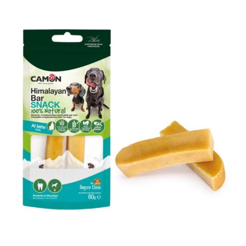 Camon Himalájai Snack Rúd 100%természetes jutalomfalat 2db- 2x30g, 7 cm