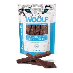 Woolf jutalomfalat lazacfilé répa csíkokkal 100g 