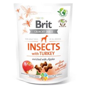   Brit Care Dog Crunchy Cracker rovarok pulykával és almával 200g