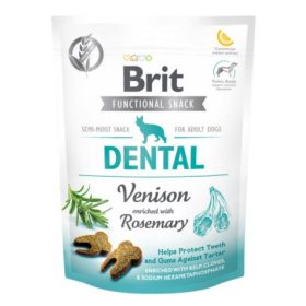   Brit Care Dog Functional Snack Dental Venison rozmaringal 150g