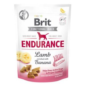   Brit Care Dog Functional Snack Endurance Lamb banánnal és bárány hússal 150g
