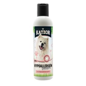   Katzor Hypoallergén Kutya Sampon 200ml Prémium Könnyen kezelhető billenős nyitható zárható kupakkal