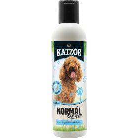   Katzor Normál Kutya Sampon 200ml Prémium Könnyen kezelhető billenős nyitható zárható kupakkal