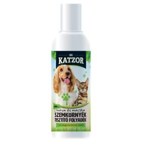   Katzor Szemkörnyék Tisztító 100ml Kutya Macska Prémium Folyadék