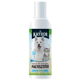   Katzor Fültisztító 100ml Folyadék Kutya Macska Prémium, kamilla kivonattal