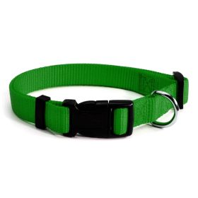 Kutya Nyakörv Nylon Zöld 1,5x25-35cm