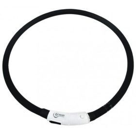 Világítós Nyakörv Szilikon 70cm USB-s Tölthető