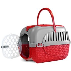 Szállítóbox+Tál 52x33x34cm Bordó TRANSPORTINO TOUR