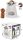 BAMA "PASHA" Állatotthon Szett Antracit 52x50x46-55cm