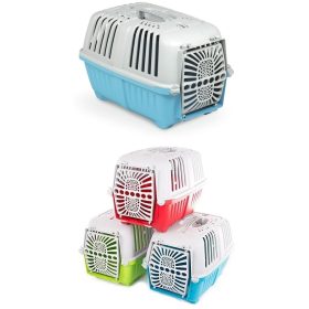   Pratiko1 Szállítóbox műanyag ajtó Színes 48x31,5x33cm (piros)