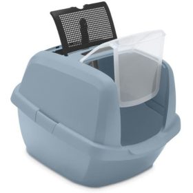 MADDY JUNIOR UH Zárt Macska WC 57x43x41cm Acél Kék