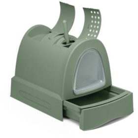 ZUMA UH Fedeles WC Zöld 56x40x42,5cm