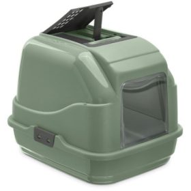 EASYCAT UH Fedeles Macska WC Zöld 50x40x40cm