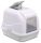 EASYCAT Fedeles Macska WC Szürke-Fehér 50x40x40cm