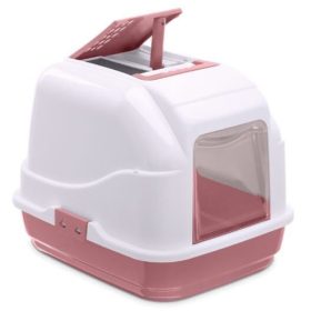 EASYCAT Fedeles MACSKA WC Pink-Fehér 50x40x40cm