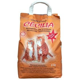 Cecília 5kg macskaalom összetapadó ásványi granulátum